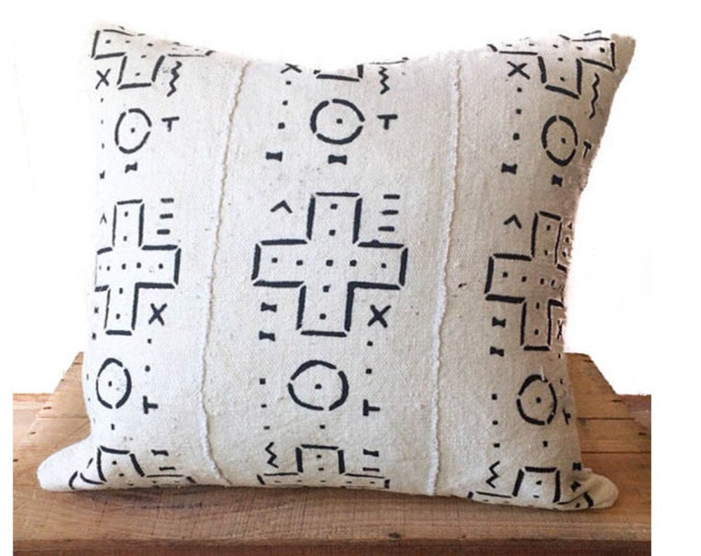 Mudcloth Throw Blankets