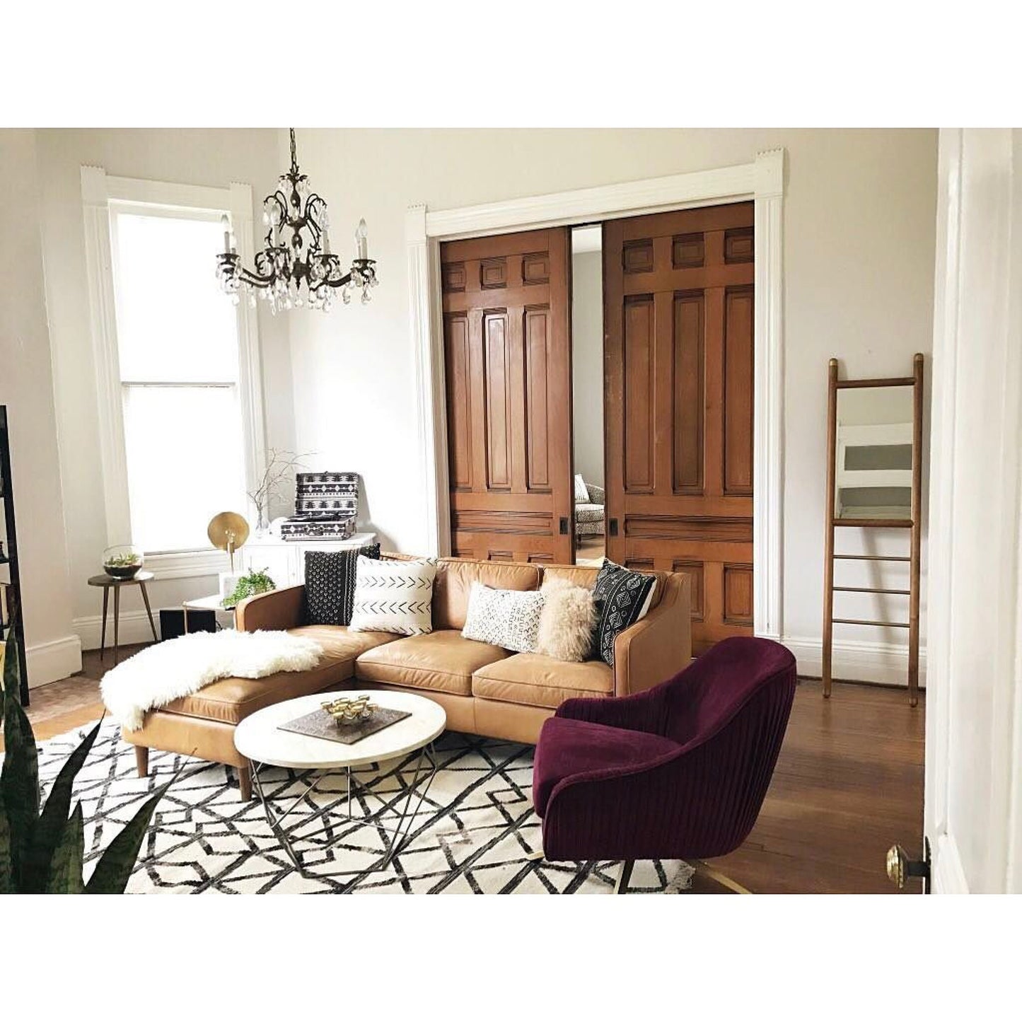 Boho Throw Pillow, Black and White African Mud Cloth Pillow Cover, Authentic Mudcloth, 'Minnie'