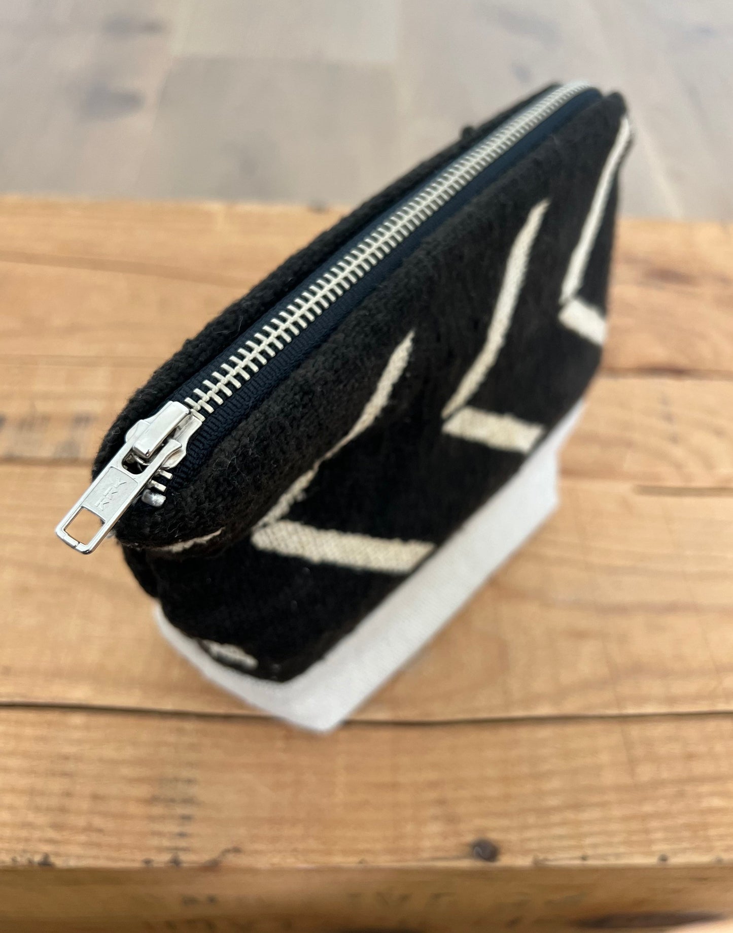 Mud Cloth Toiletry Bag, Makeup Bag, Cosmetic Bag.