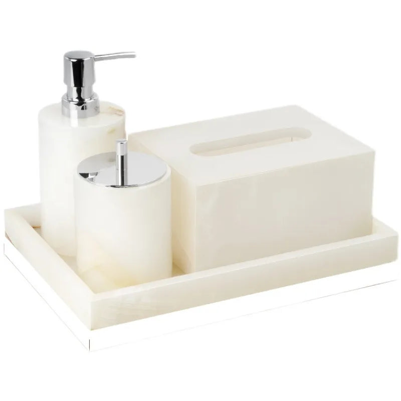 Premium Marble Bathroom Set