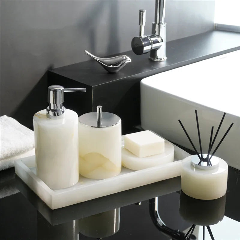 Premium Marble Bathroom Set