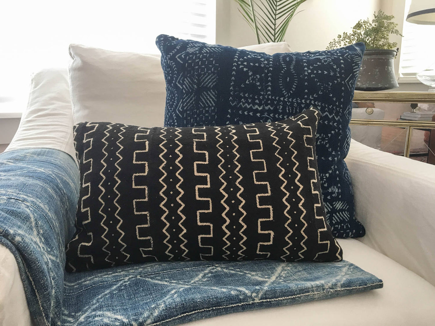 Mudcloth Pillow Authentic Mud Cloth Pillow Cover 12x20 Inch