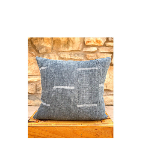 African Mudcloth Pillow | Decorative Throw Pillow | African Mud Cloth Pillows| 'Gadot'